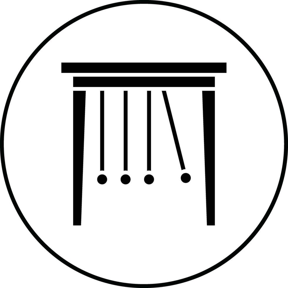ícone de vetor de pêndulo