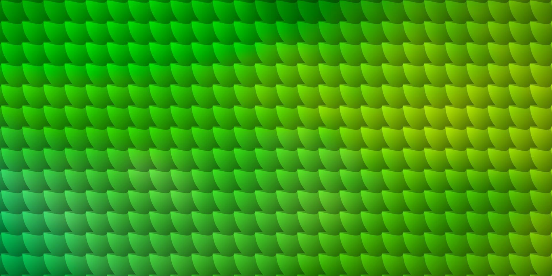 modelo de vetor verde e amarelo claro com retângulos.