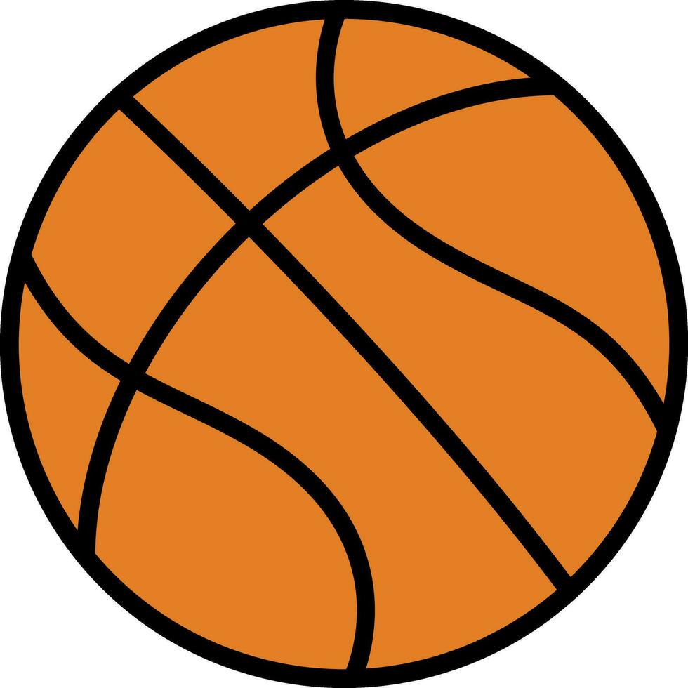 design de ícone de vetor de basquete