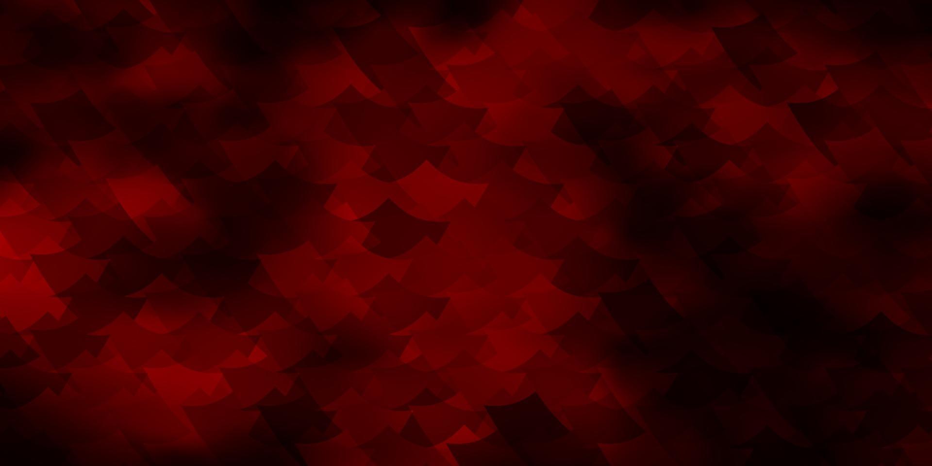 fundo vector vermelho escuro em estilo poligonal.