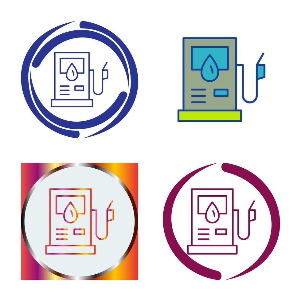 ícone de vetor de bomba de gasolina