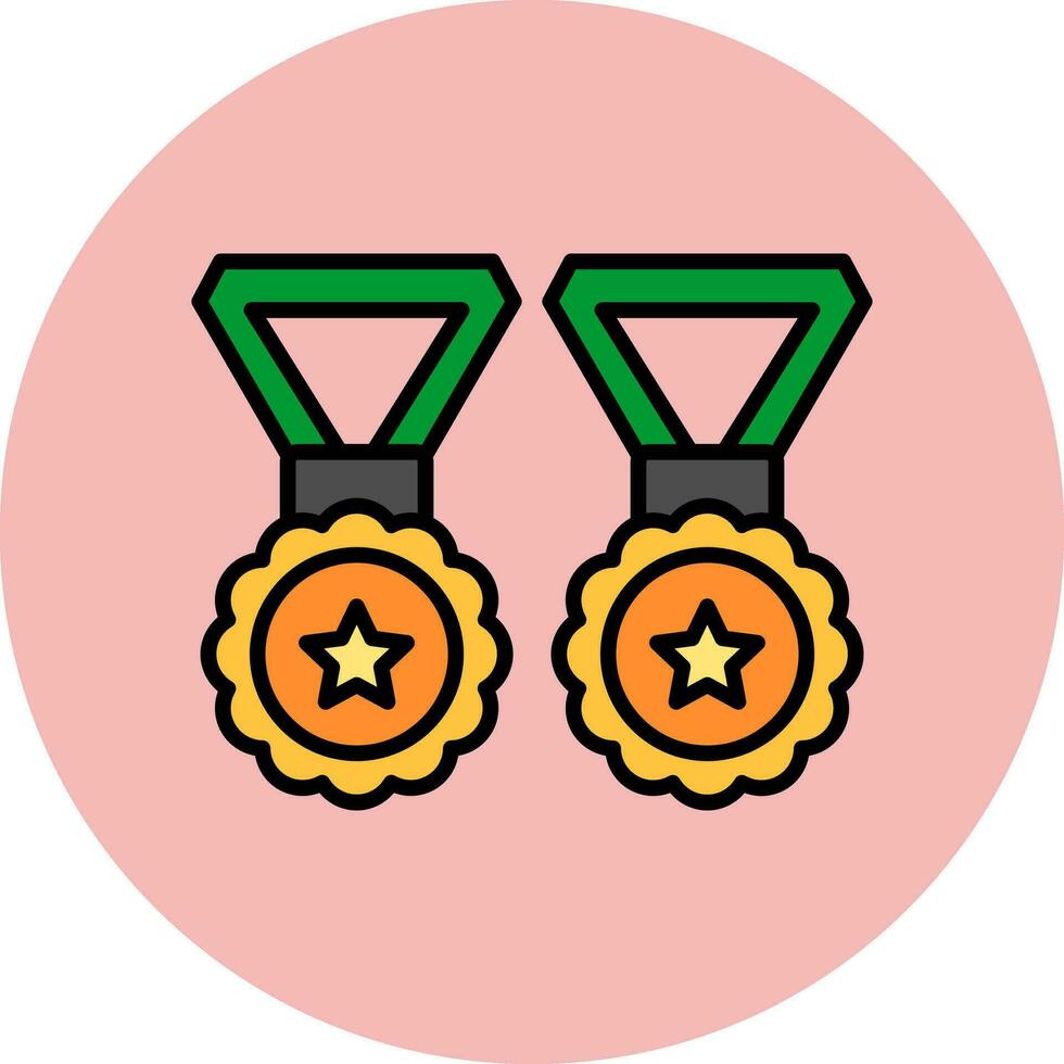 ícone de vetor de medalhas