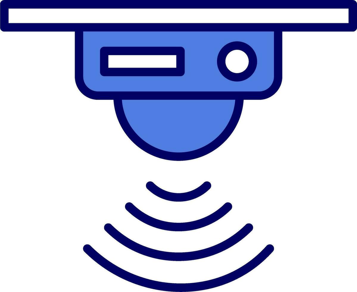 ícone de vetor de sensor de movimento
