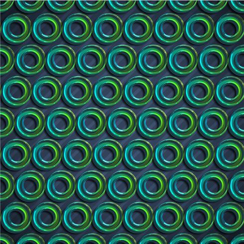 Círculo verde colorido abstrato, ilustração vetorial vetor