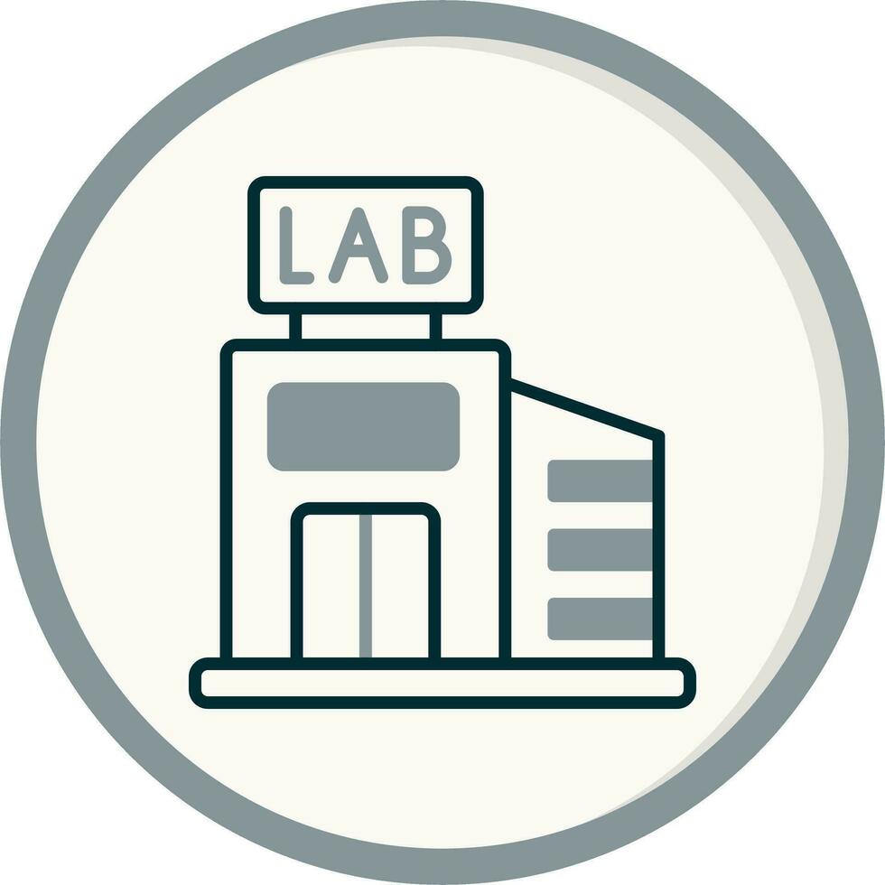 ícone de vetor de laboratório