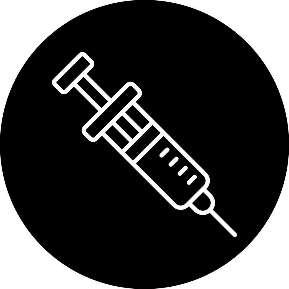 ícone de vetor de injeção