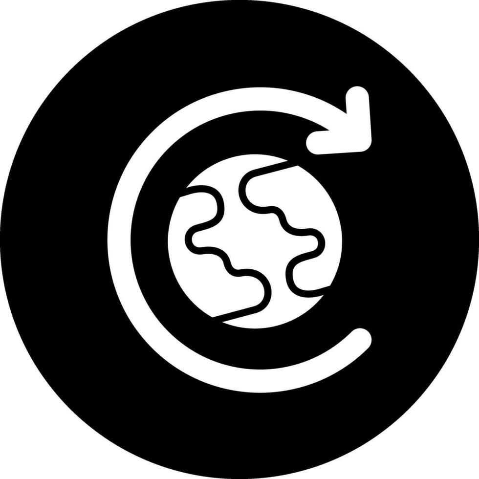 ícone de vetor de rotação
