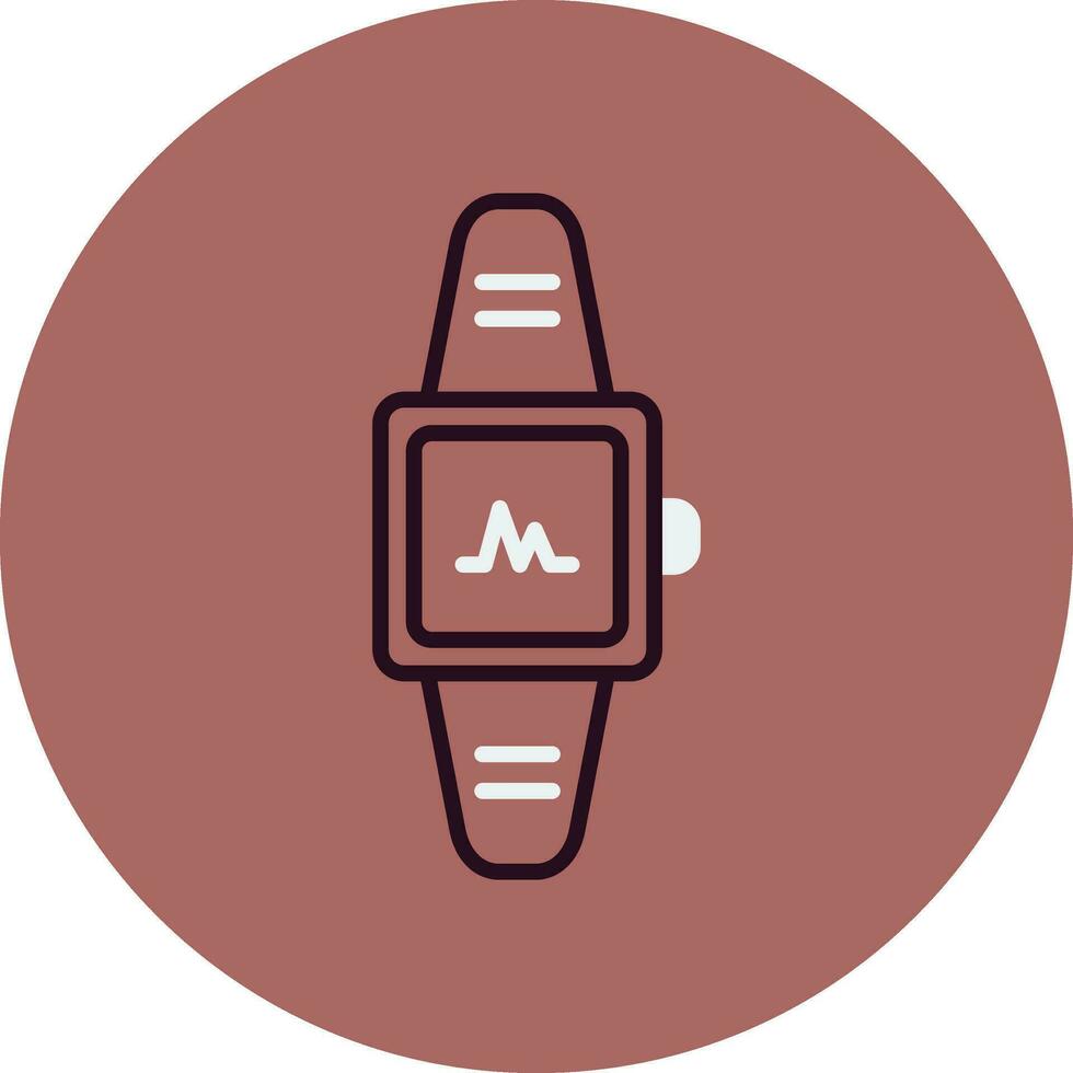 ícone de vetor de smartwatch