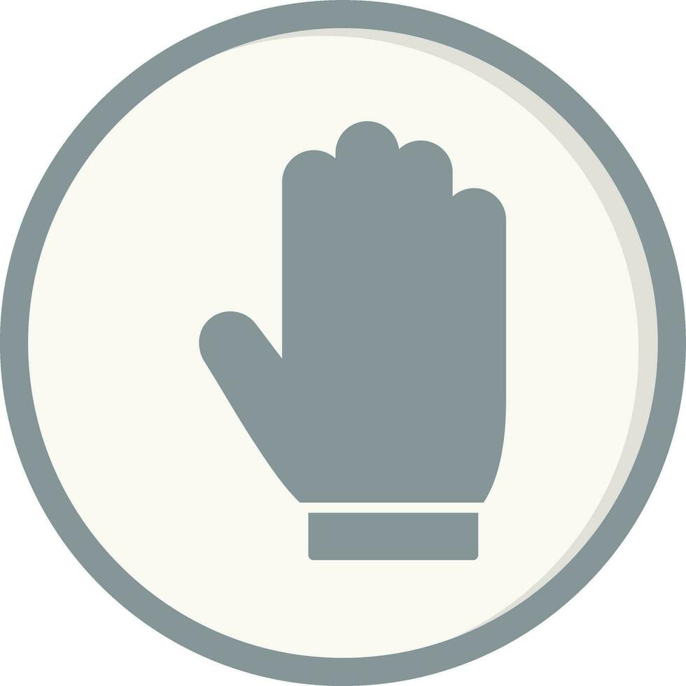 ícone de vetor de mão
