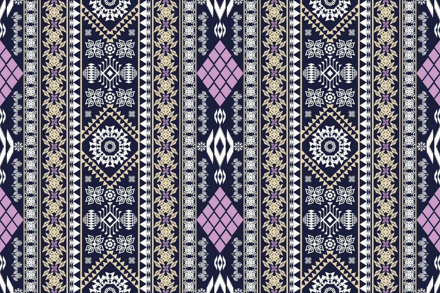 geométrica étnica oriental arte tradicional pattern.figure bordado tribal style.design para plano de fundo, papel de parede, roupas, embrulho, tecido, elemento, ilustração vetorial. vetor