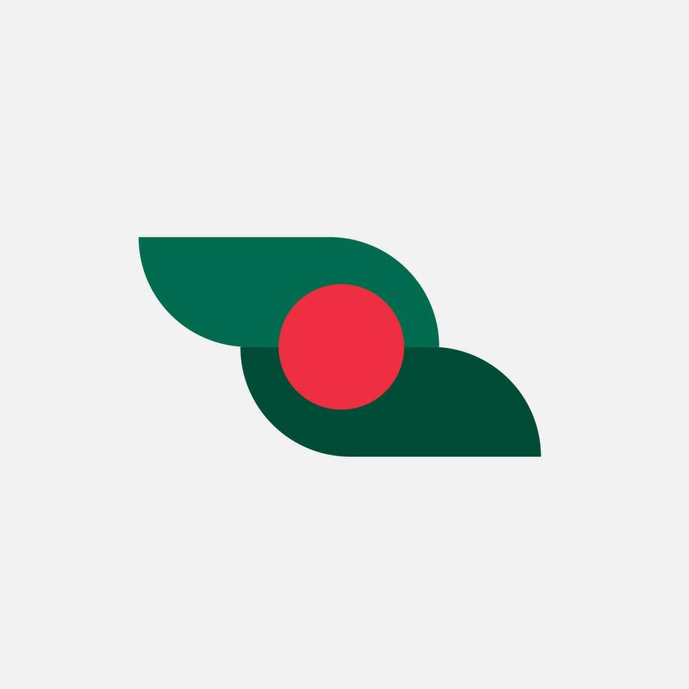 ícone de bandeira de bangladesh vetor