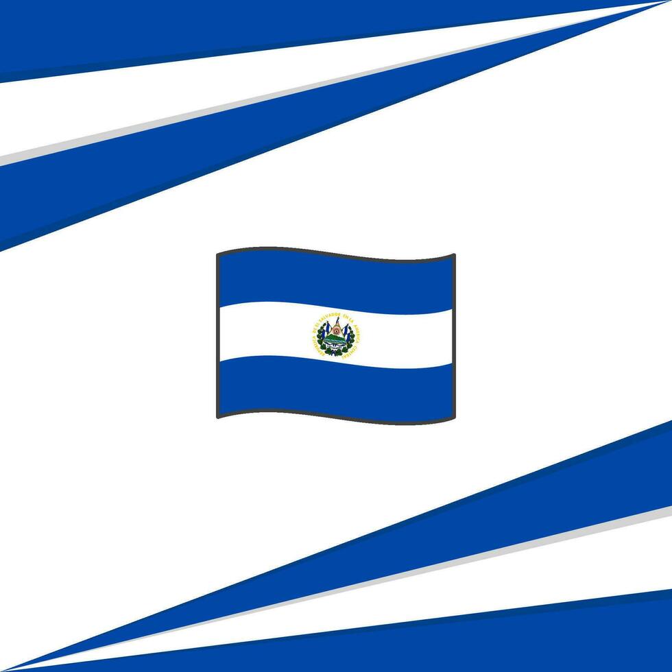 el salvador bandeira abstrato fundo Projeto modelo. el salvador independência dia bandeira social meios de comunicação publicar. el salvador Projeto vetor