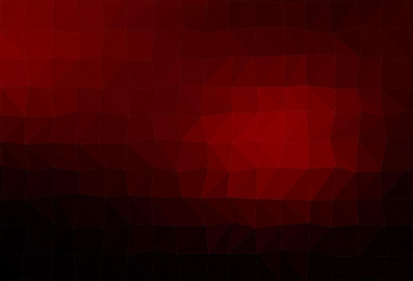 textura de baixo poli de vetor vermelho escuro.