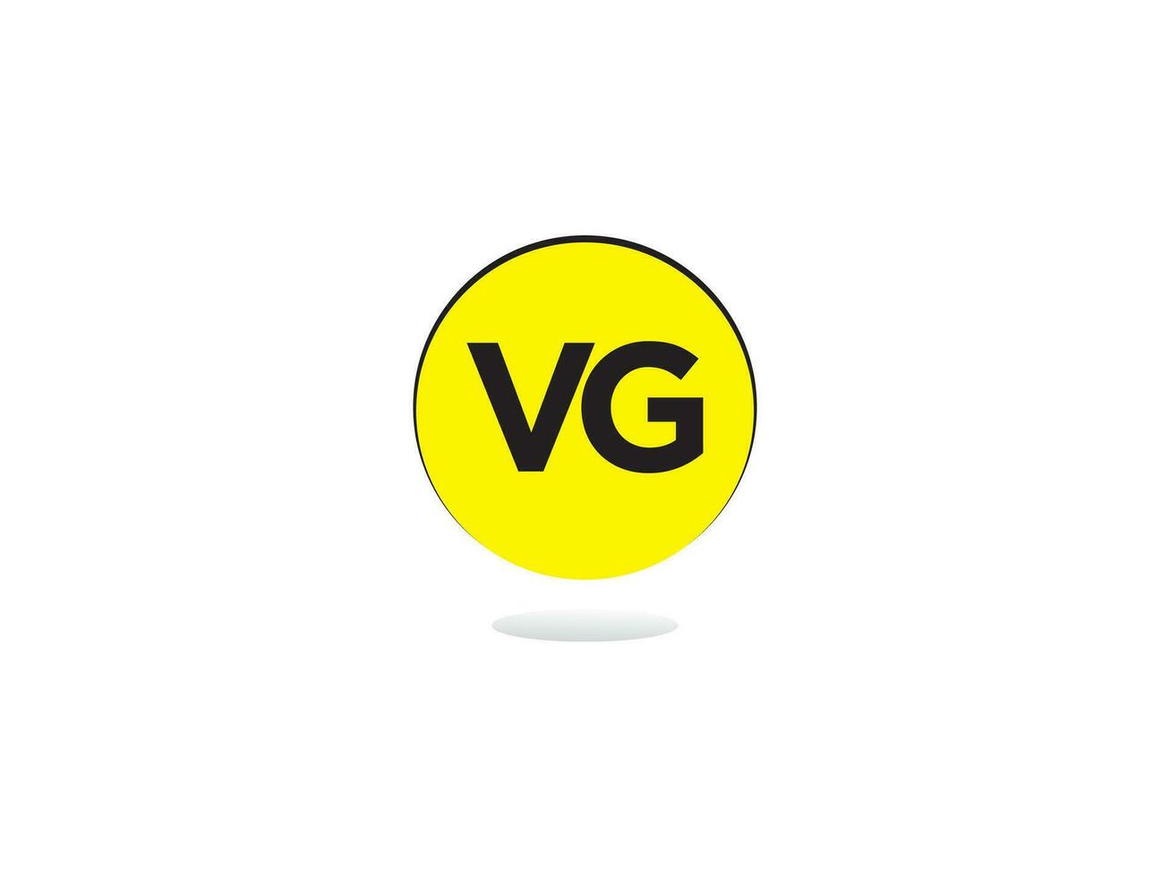 monograma vg o negócio logotipo ícone, inicial vg gv logotipo carta vetor para você