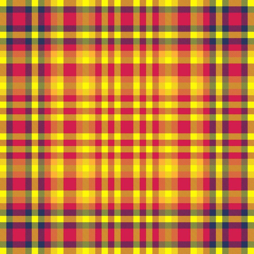 vetor fundo textura do tartan padronizar desatado com uma Verifica tecido xadrez têxtil.