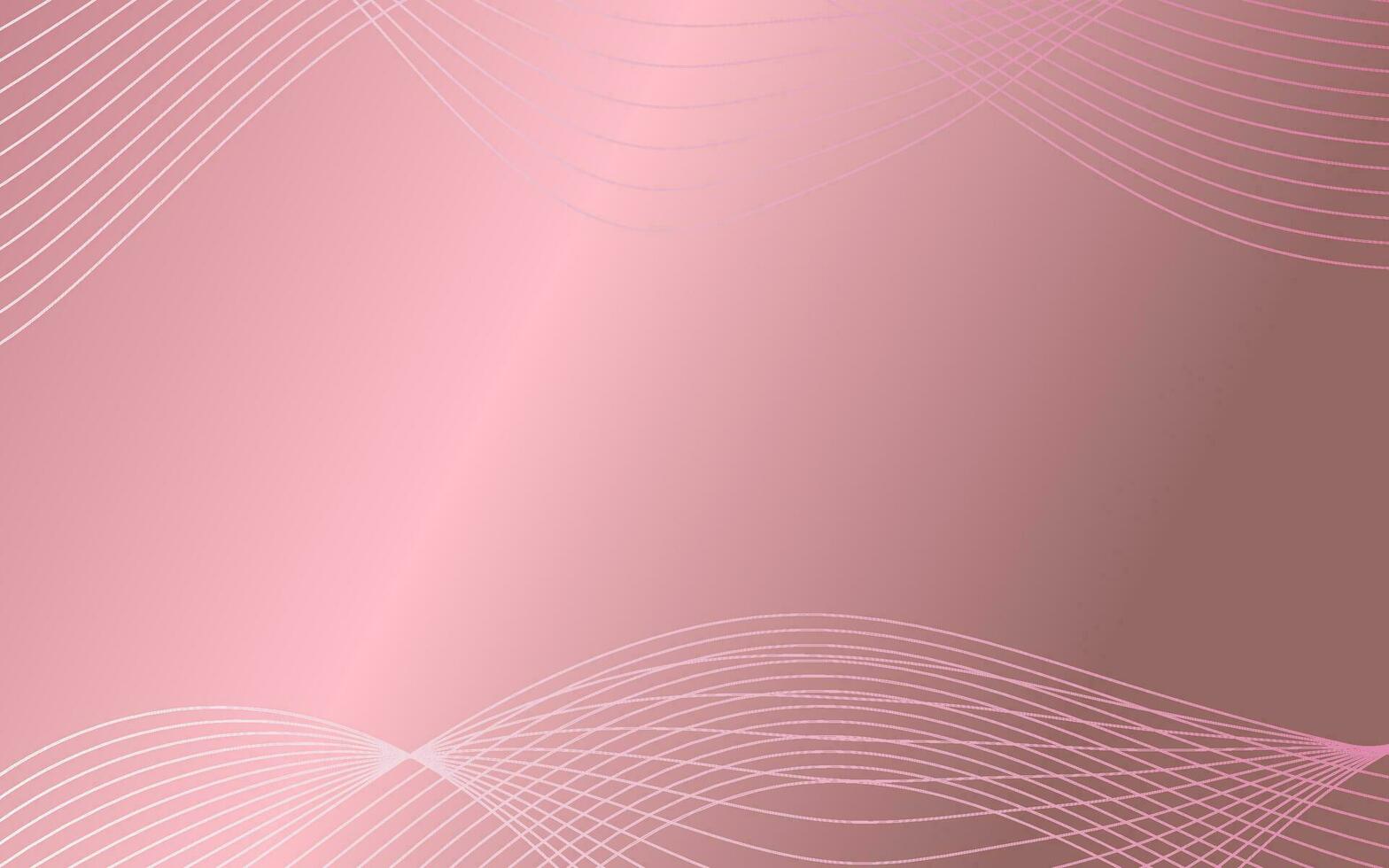 vetor Rosa delicado elegante abstrato fundo com luz ondas. moderno Projeto