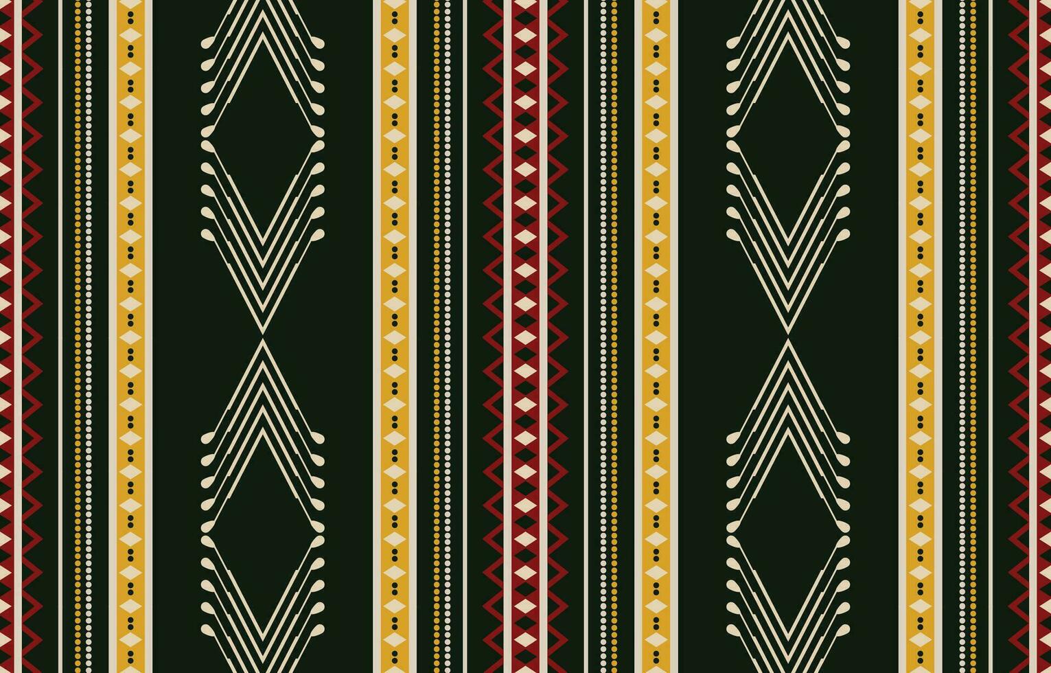 étnico abstrato ikat arte. asteca enfeite imprimir. geométrico étnico padronizar desatado cor oriental. Projeto para fundo ,cortina, tapete, papel de parede, roupas, invólucro, batik, vetor ilustração.