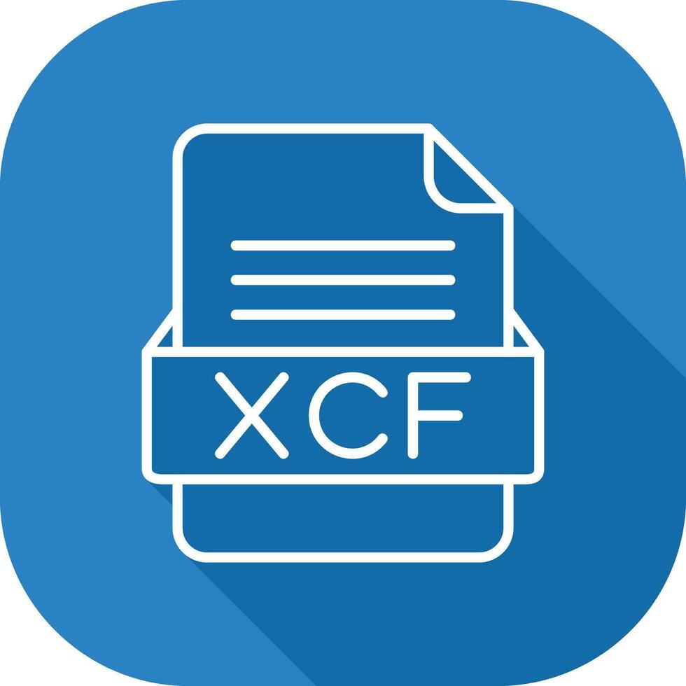 xcf Arquivo formato vetor ícone