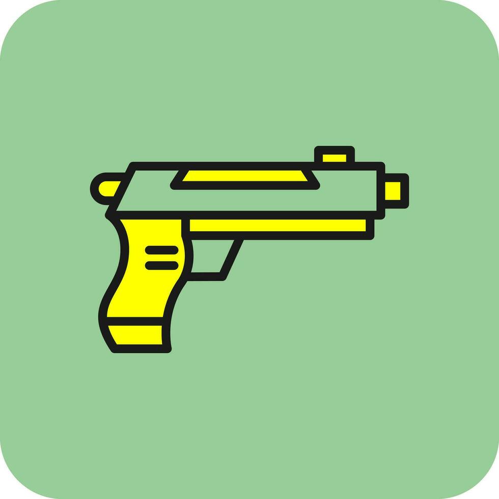 design de ícone de vetor de arma