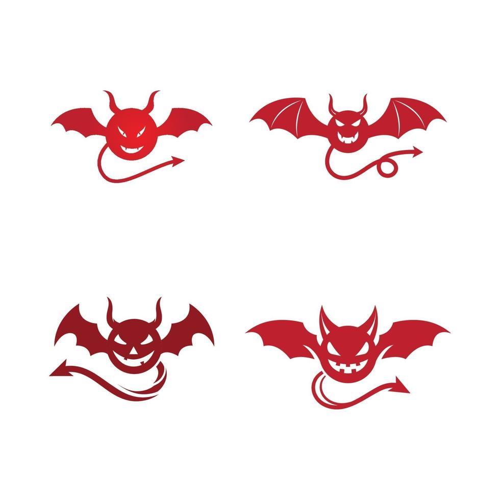 ícone de vetor de chifre do diabo