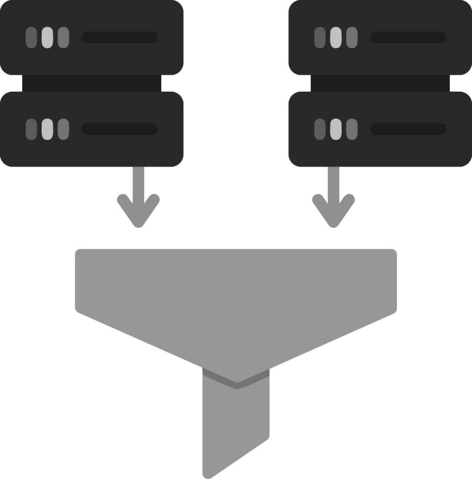 ícone de vetor de mineração de dados