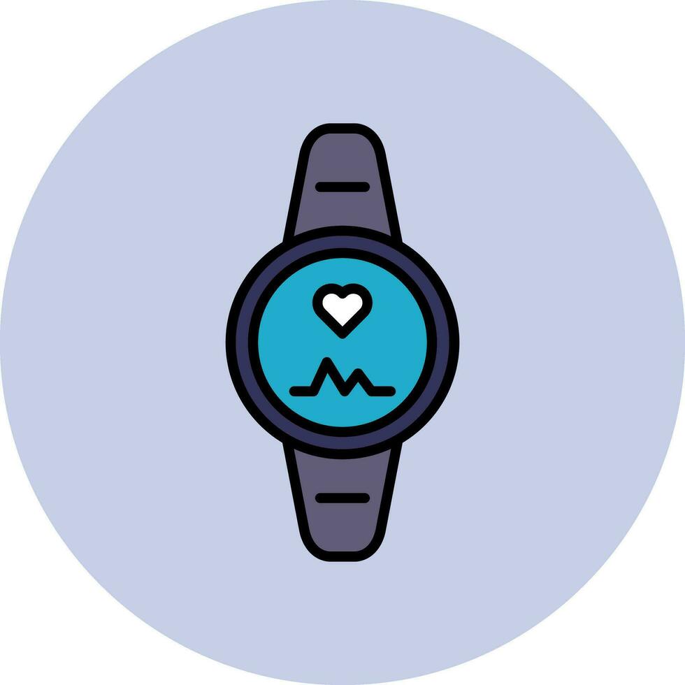 ícone de vetor de smartwatch