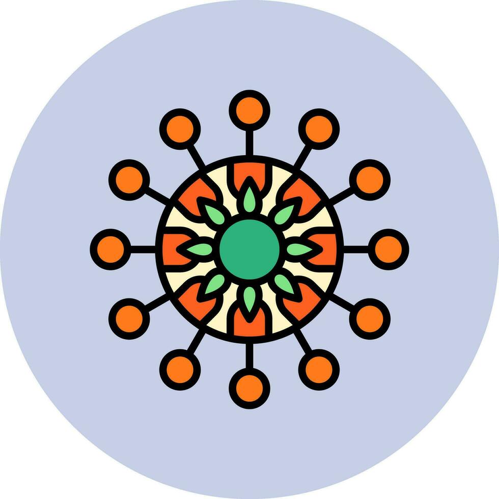 ícone de vetor de almofada de alfinetes