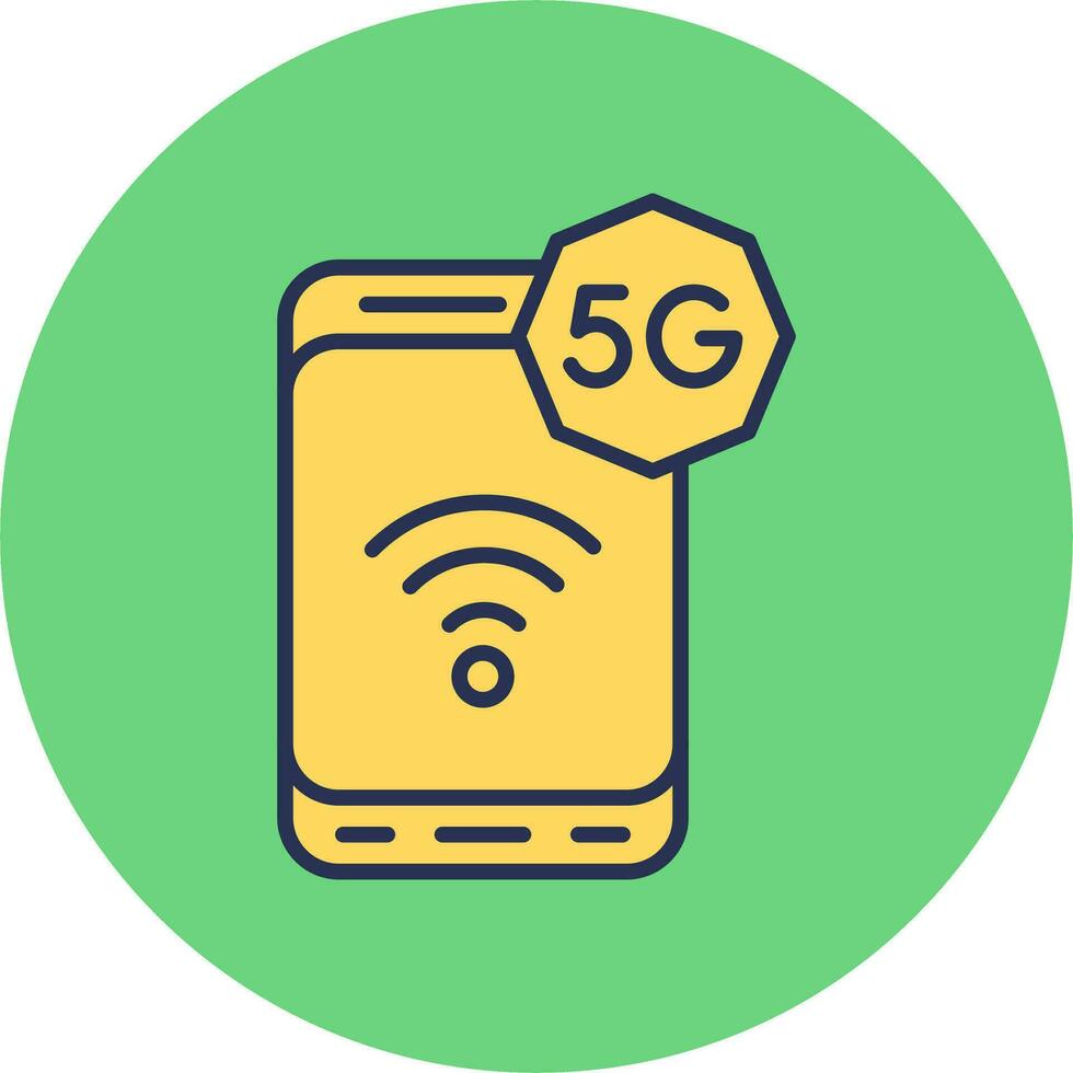 ícone de vetor 5g