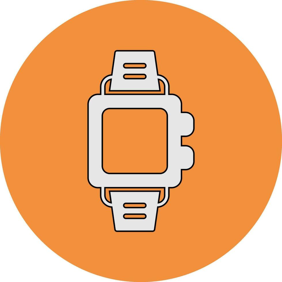 ícone de vetor de smartwatch