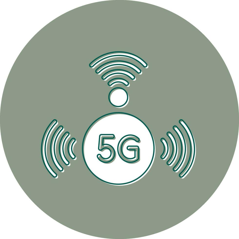 ícone de vetor 5g