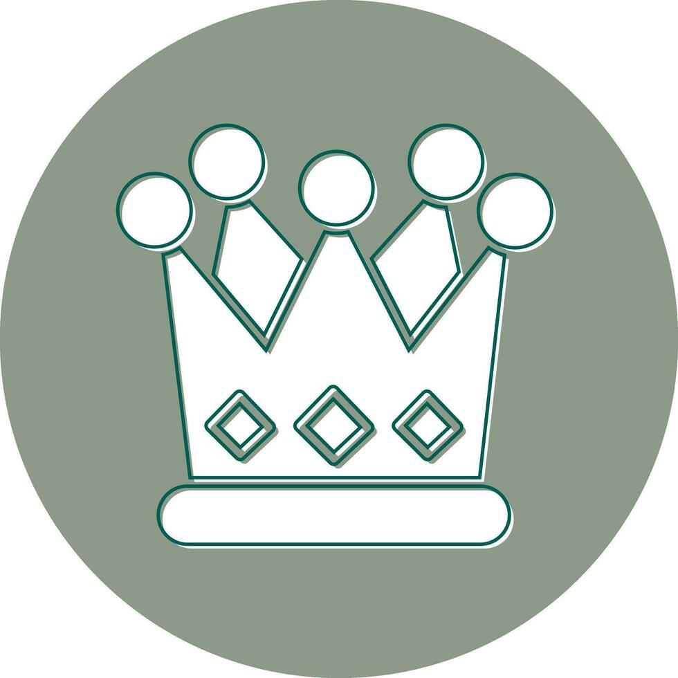 tiara vetor ícone