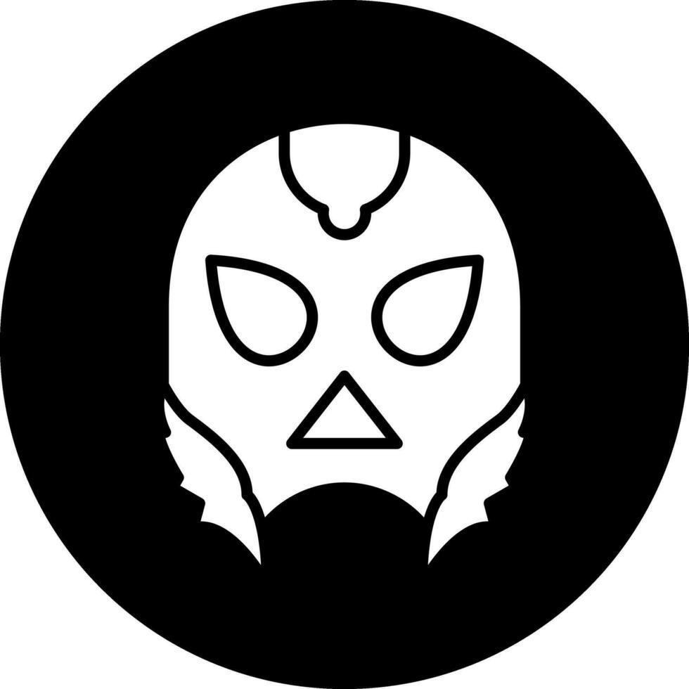 luta livre máscaras vetor ícone