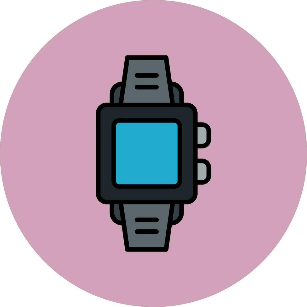 ícone de vetor de smartwatch