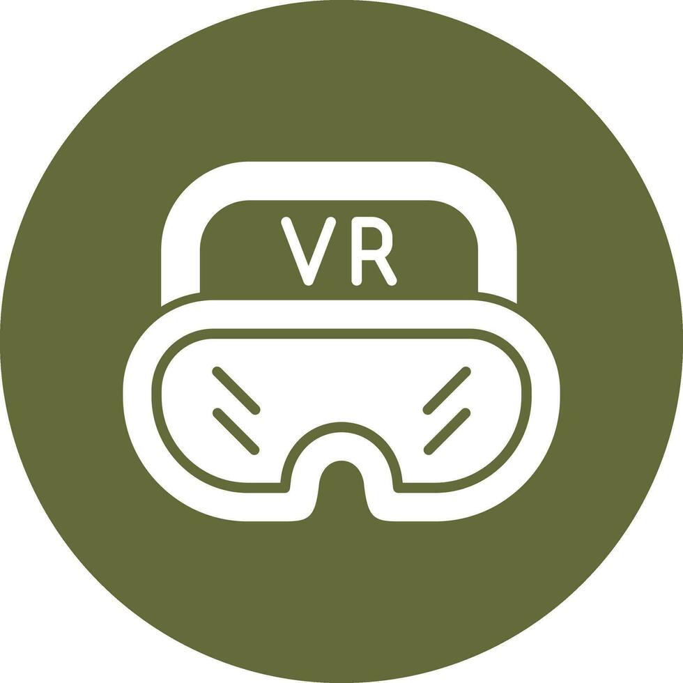 virtual óculos vetor ícone