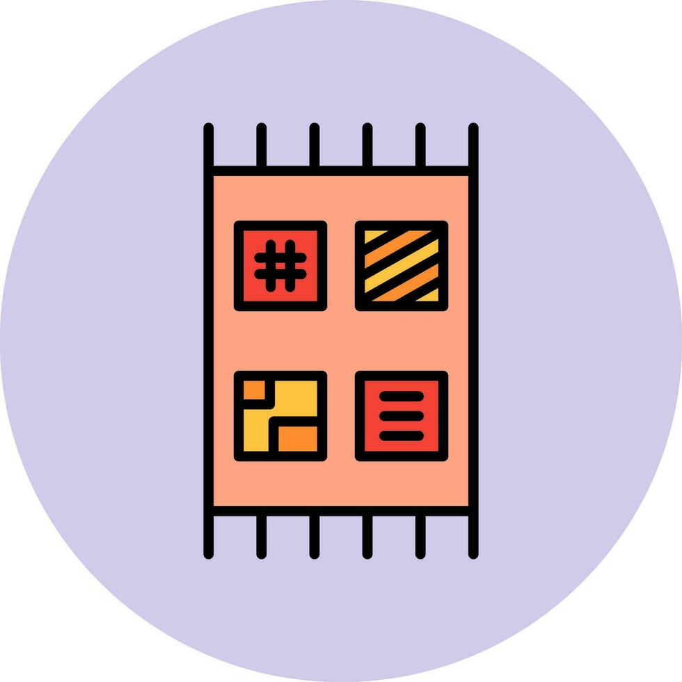 patchwork vetor ícone