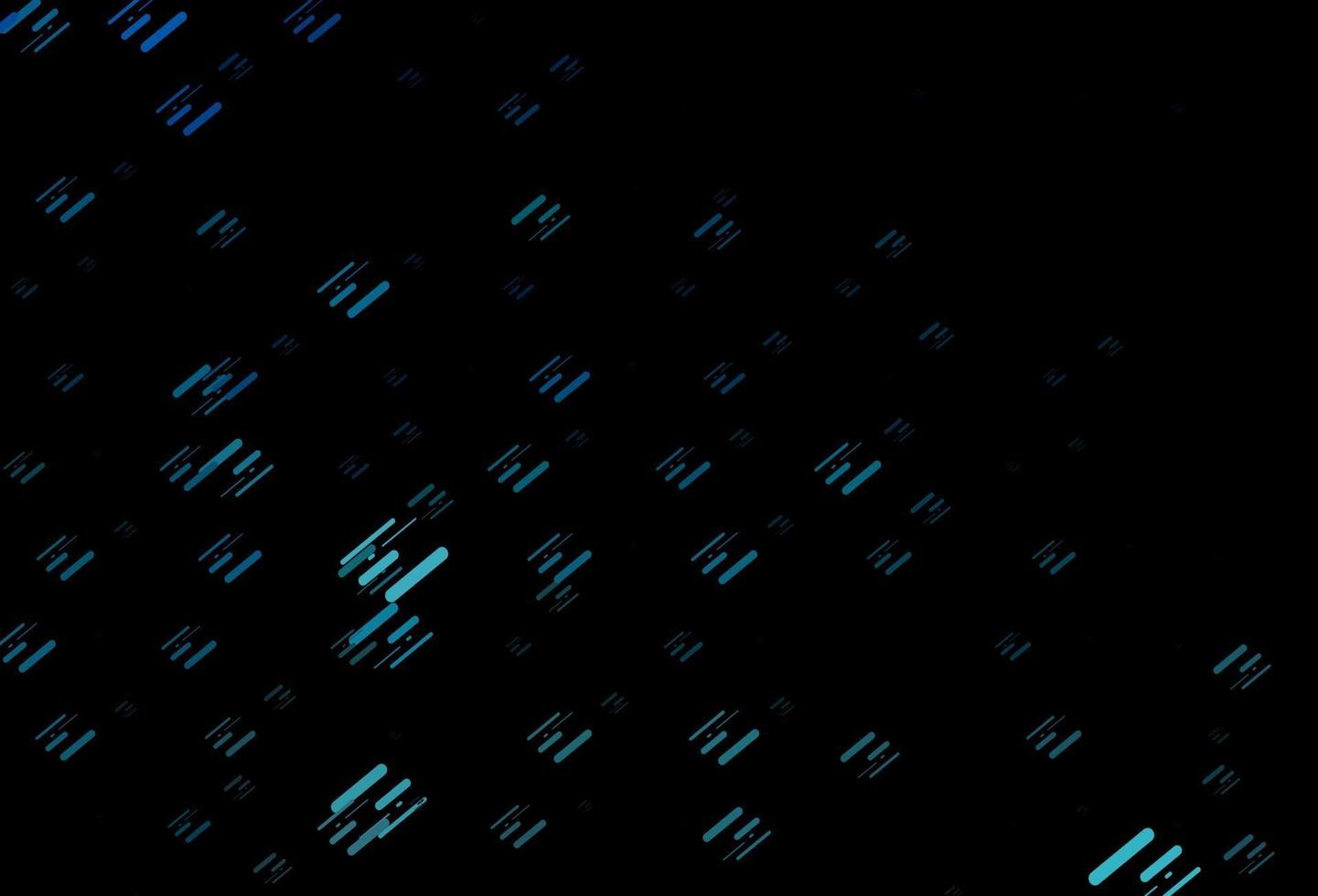 pano de fundo vector azul escuro com linhas longas.