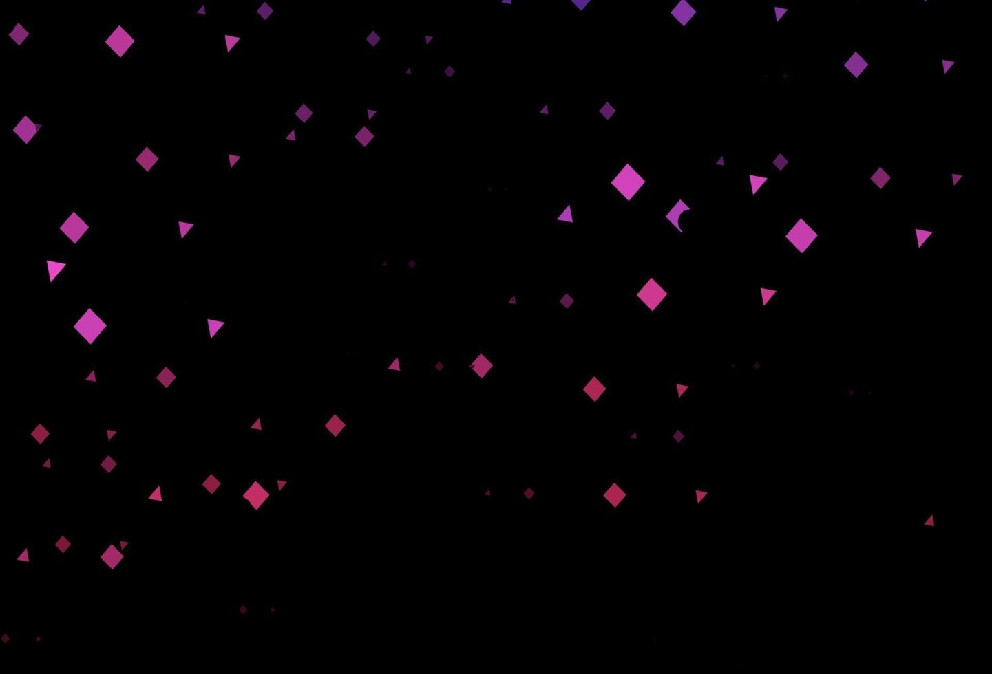 layout de vetor rosa escuro com círculos, linhas, retângulos.