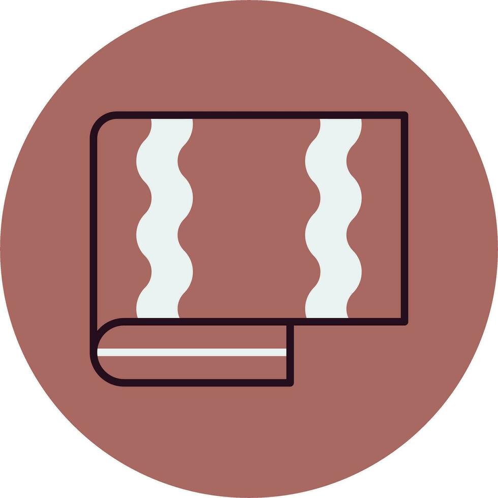 ícone de vetor de cobertor