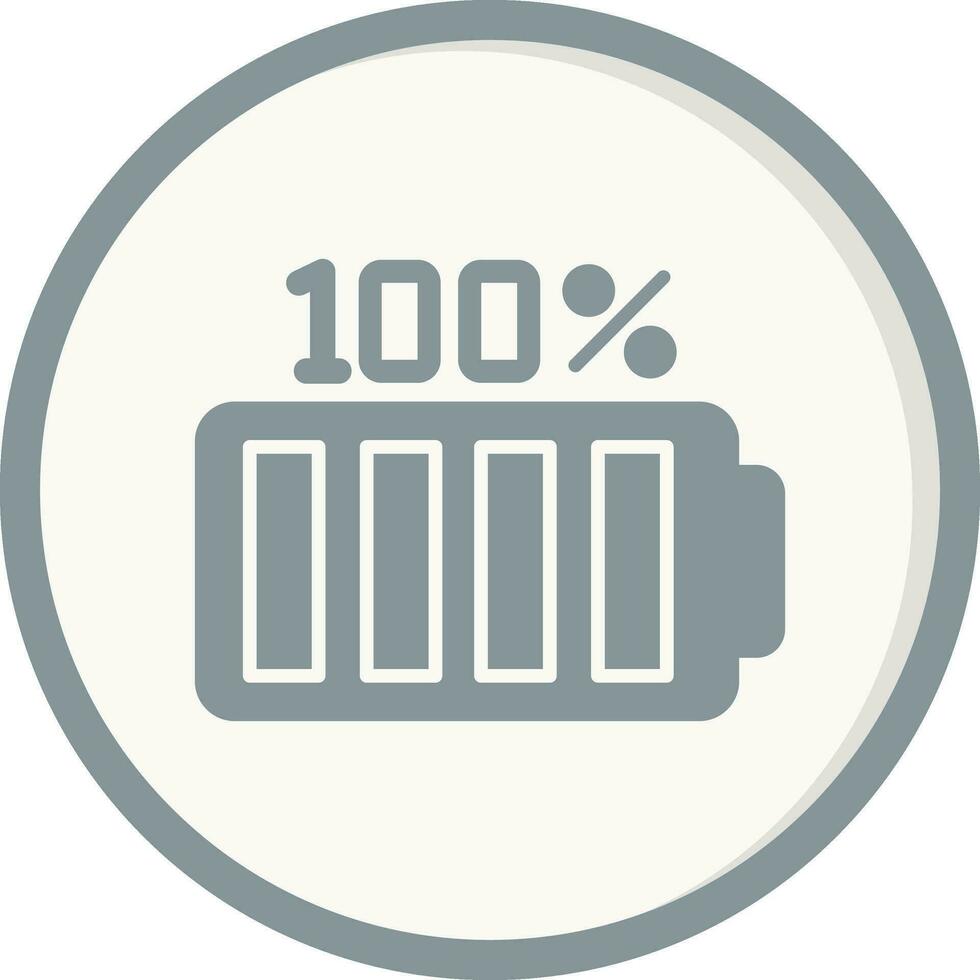 100 por cento vetor ícone