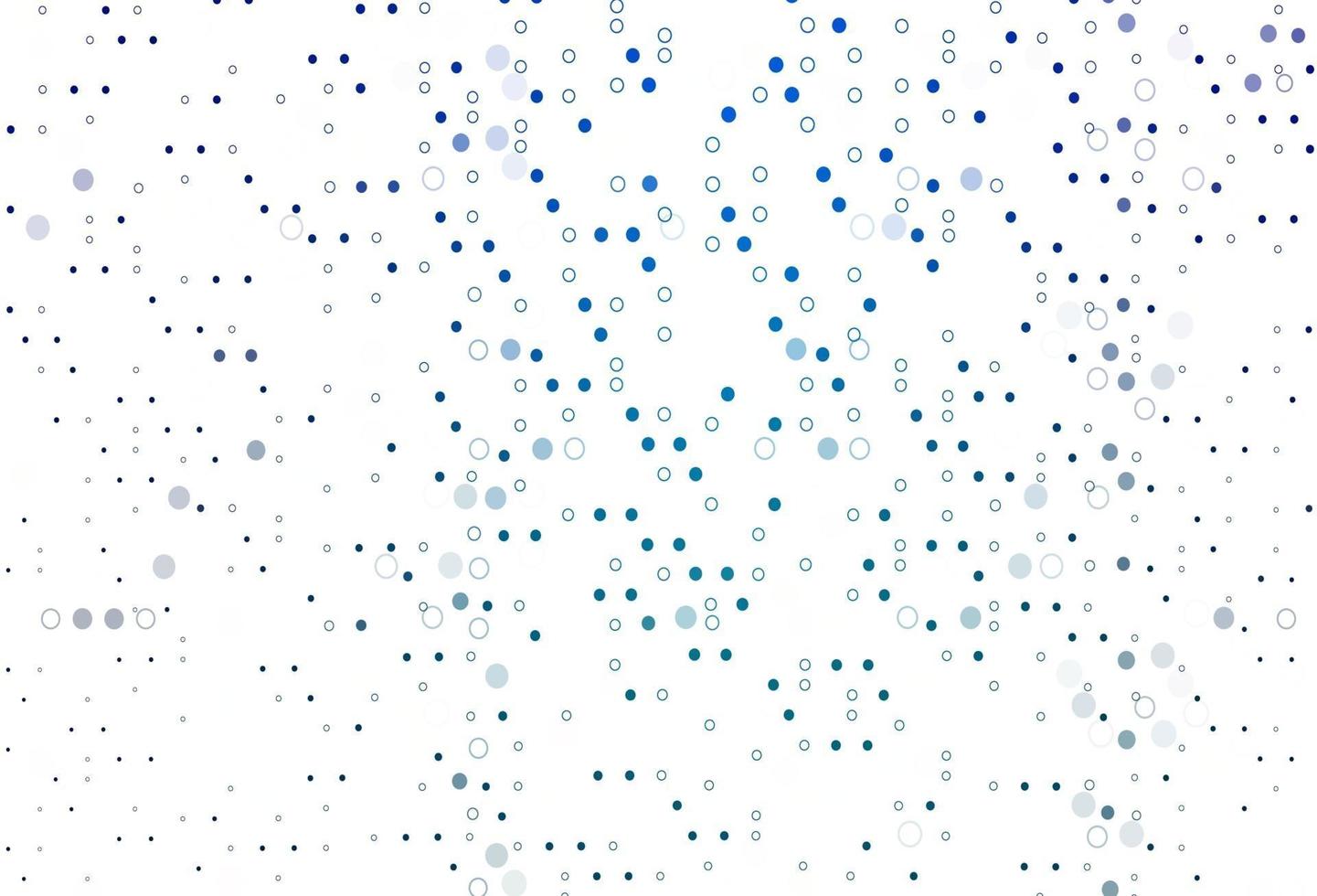 layout de vetor de azul claro com formas de círculo.