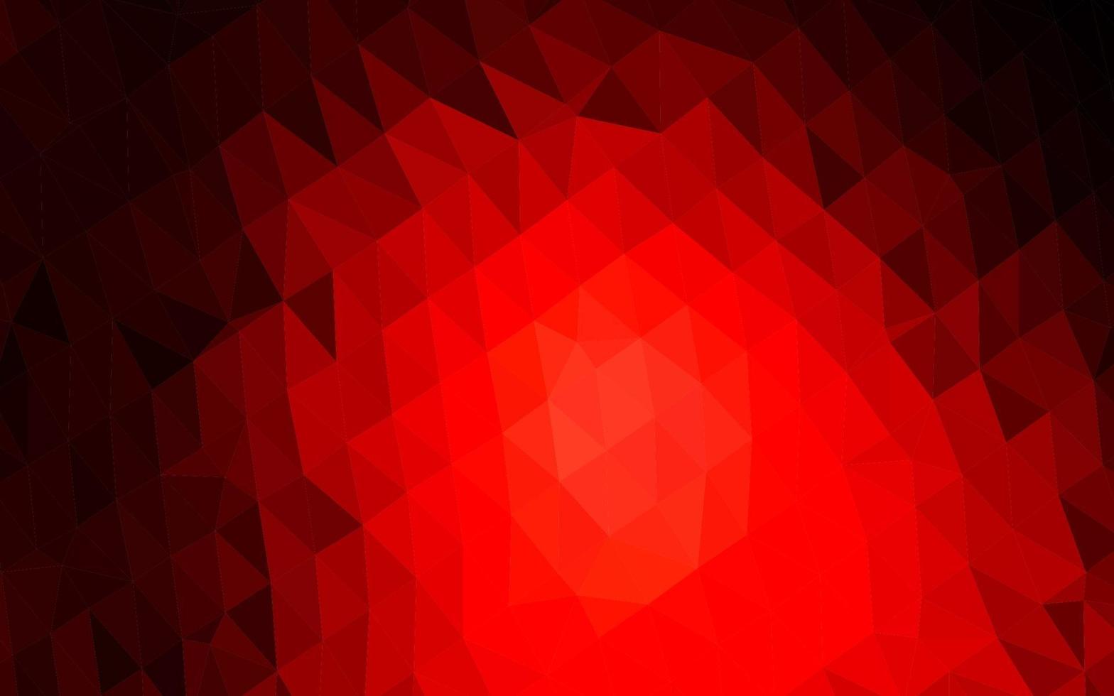 textura de triângulo embaçado vector vermelho claro.