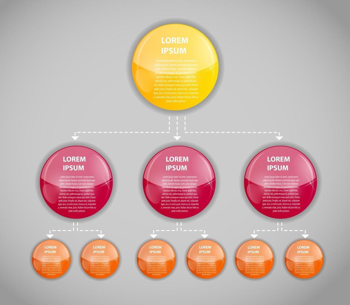 ilustração em vetor infográfico modelo de negócios