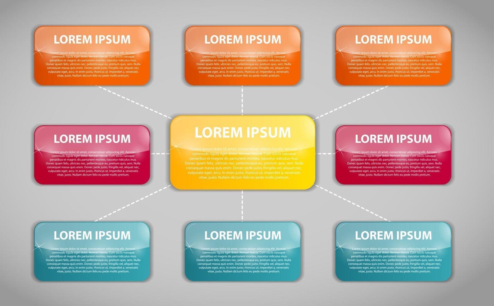 ilustração em vetor infográfico modelo de negócios