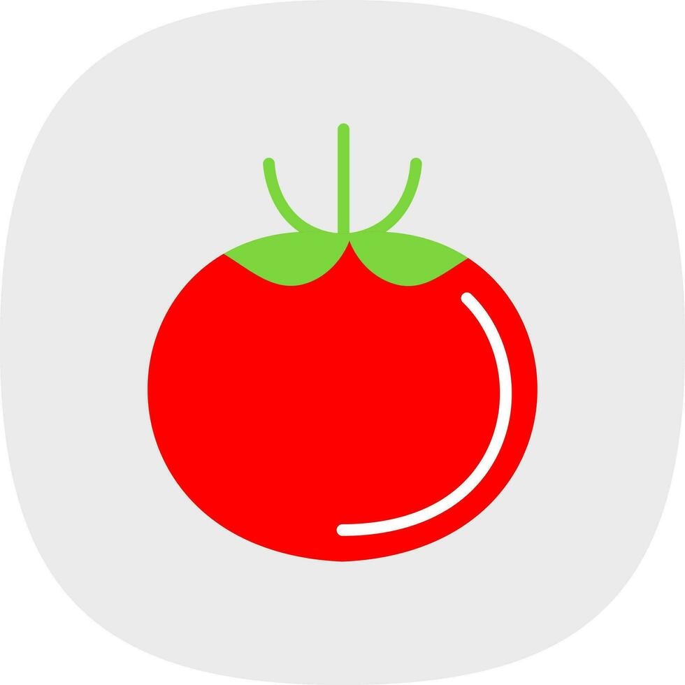 design de ícone de vetor de tomate