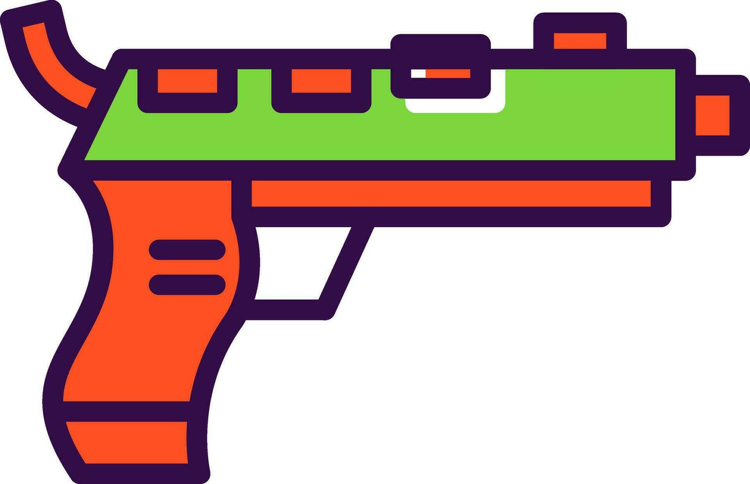 design de ícone de vetor de arma