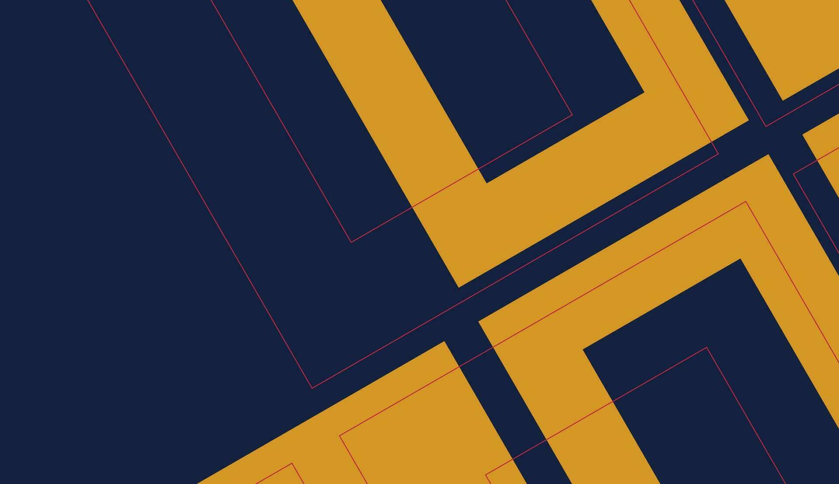 simples e moderno amarelo laranja abstrato plano bandeira fundo vetor