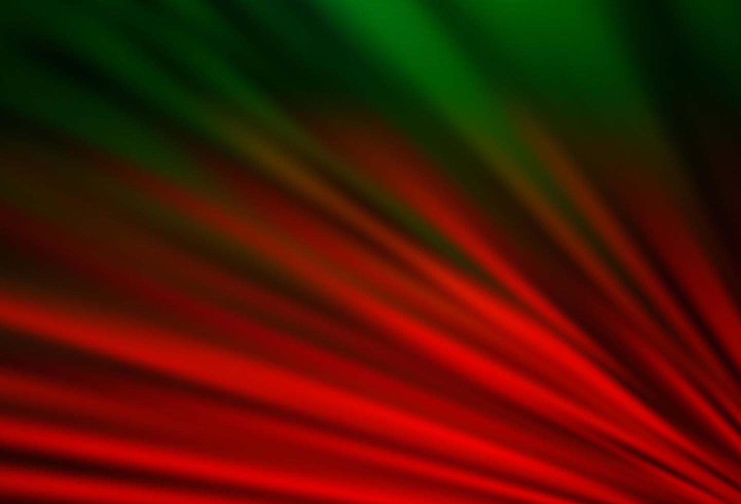 pano de fundo vector verde e vermelho escuro com linhas longas.