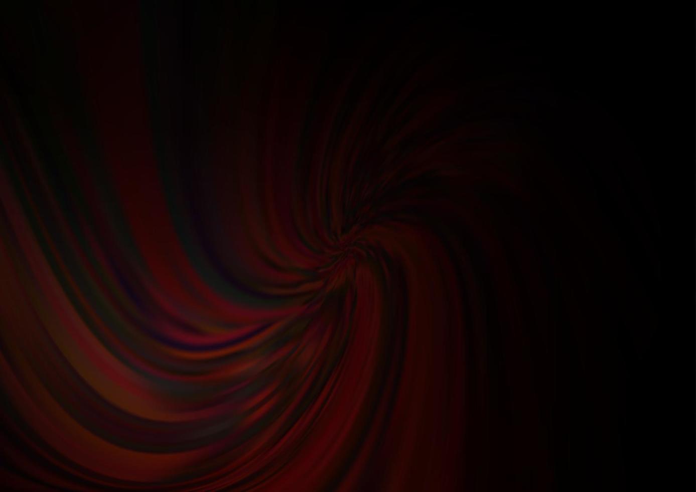 fundo vector vermelho escuro com círculos curvos.