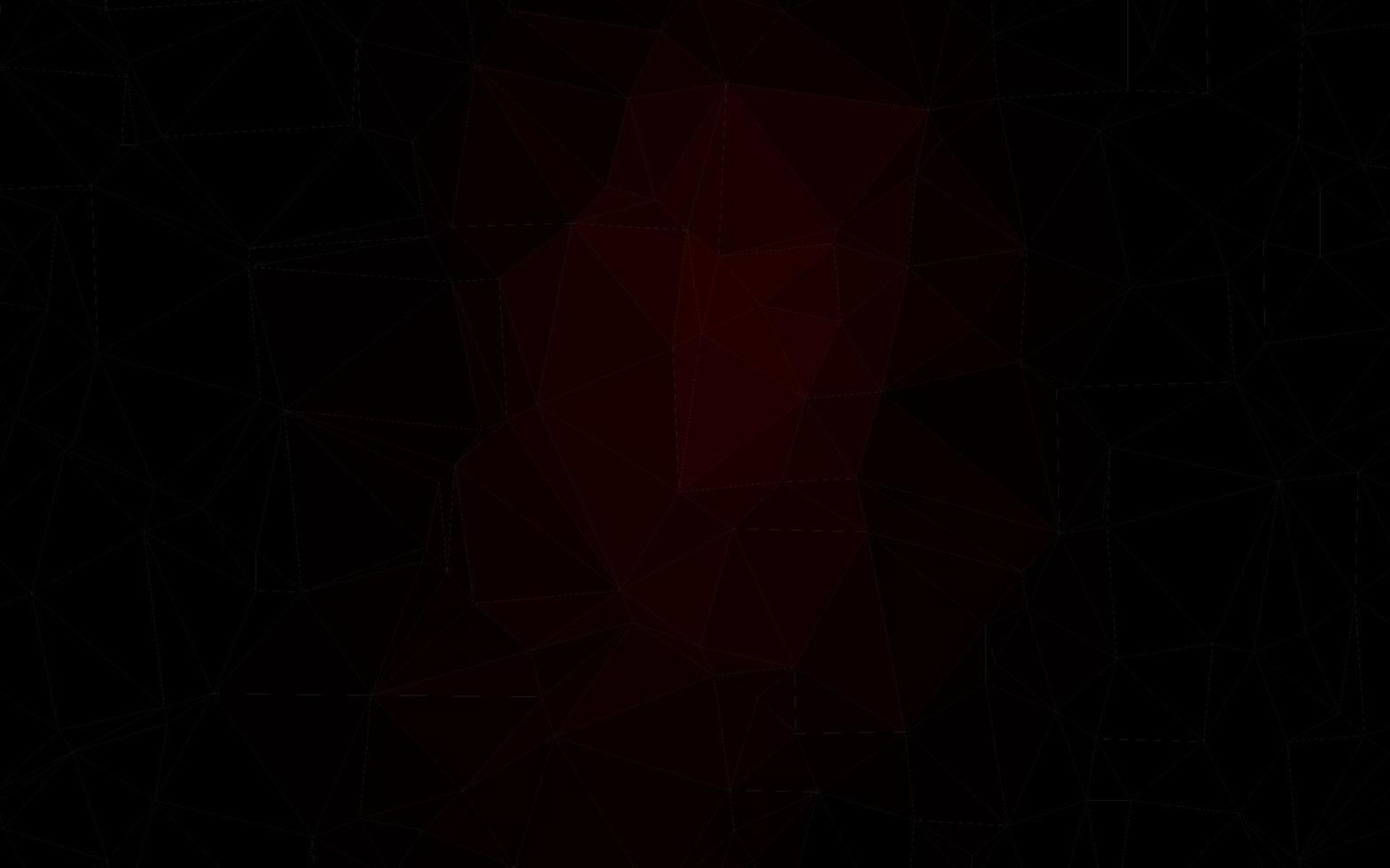 padrão de triângulo embaçado vetor vermelho escuro.