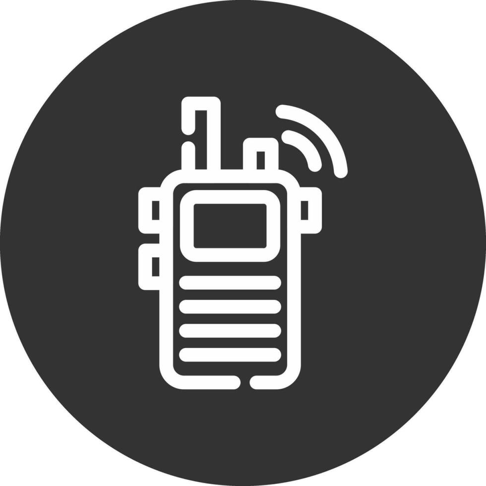 design de ícone criativo de walkie talkies vetor